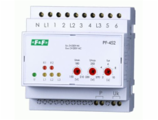 Automatický fázový přepínač F&F s výstupem fázového napětí 400V/2x230V+N (PF-452)