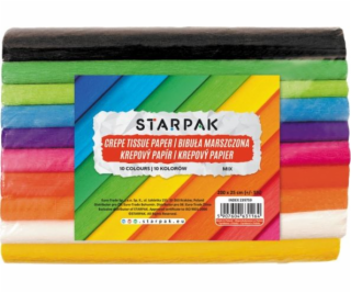 Firemní papír StarPak 25x200cm Mix Col. 10 PCS (133235)