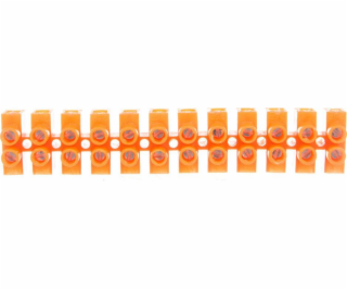 GTV Clamp 12-TORTER FLAT 2,5mm2 3A Orange LZ-25 LZ-25MM00-00