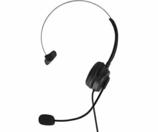 XQISIT XQISIT MONOE Monoe Wired Headset w/ mic Black/ Bla...