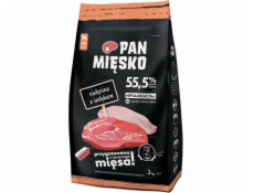 Mr. Meat Mr. Veal maso s krůtou 3 kg suché jídlo pro psa m