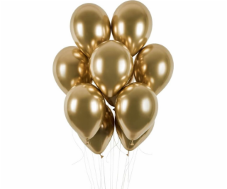 GMR Latex Golden Latex Balloons - 33 cm - 50 univerzálníc...