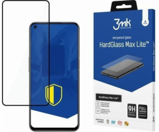 3MK HARDLASKA Max Lite Realme 9 5g Black Glass