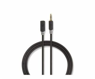 Kabel Jack 3,5mm konektor/Jack 3,5mm zdířka 1m NEDIS CABW...