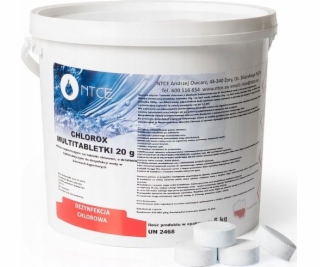 NTCE 5 kg chlorox 20g bílá chemie