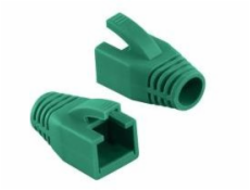 LOGILINK Plug -in Plug RJ45 8mm kategorie 6 Green 50stuk (MP0035G)