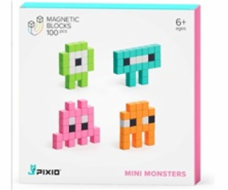 PIXIO Mini Monsters magnetická stavebnice