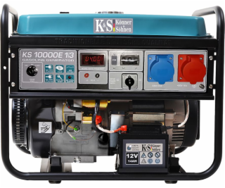 KÖNNER & SÖHNEN PETROL GENSET/GENERATOR 7 5KW 230/400V EL...