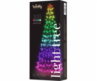 Twinkly Twinkly Choinka iluminacja 300 LED 2 M RGB+W - BT...