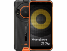 Smartphone Ulefone Smartphone Power Armor 16 Pro 4GB/64 GB IP68/IP69K 6900MAH DUALSIM SPEETER 122DB ORANGE