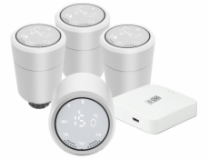 IMMAX NEO SMART Termostatická hlavice 4+1 Starter Kit, Zigbee, TUYA