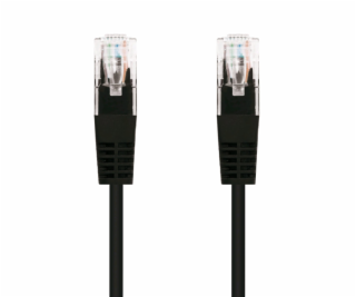 C-TECH Kabel patchcord Cat5e, UTP, černý, 1m