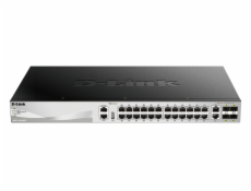 D-Link DGS-3130-30TS L3 Stackable Managed switch, 24x GbE, 2x 10G RJ-45, 4x 10G SFP+