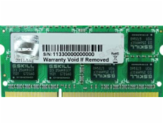 G.Skill 8GB DDR3-1600 memory module 1 x 8 GB 1600 MHz