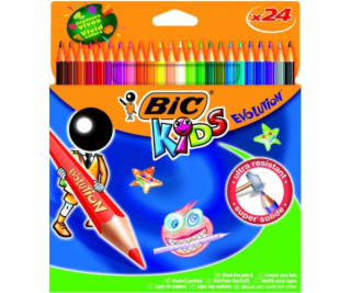 Bic Pencil Pencils Bic Kids Evolution Ecolutions Box 18+6...