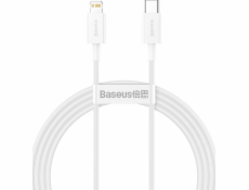 Kábel USB kábel USB-C pre Lightning Baseus Superior Series, 20W, PD, 1,5 m (biela)