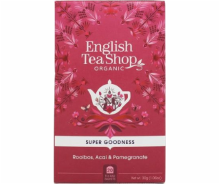 English Tea Sho Herb Tea Rooibos, Acai a Navy Blue (20x1....