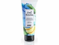 ANWEN ANWEN_COOL BANANAS BANANA MASK MASK COOLER pro hnědé vlasy 200ml