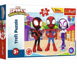 Trefl Puzzle 30 Adventures of Spidey a Friends of Trefl