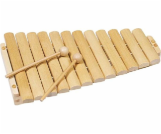 Goki Xylophone, Dulcimer 12 tun dřevěný pro děti, Montess...