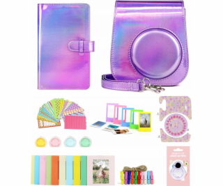 Set 8in1 Case Album - Fujifilm Instax Mini 11 / Purple Flash