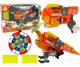 Import Leantoys Dinobots 2in1 Dinosaur Pistol pro šípy or...