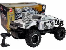 LeanToys vede předělenou automatickou 2,4 g 4x4 bílé a černé camo