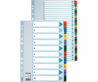 Spacery Esselte pro A4 Binder Binder Cardboard A-Z ALPHAB...