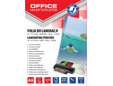 Kancelářské výrobky pro laminování kancelářských produktů, A6, 2x80mikr, lesklé, 100pcs, průhledné