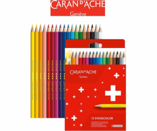 Caran D`arche Caran d ache SwissColor pastelky, lepenková...