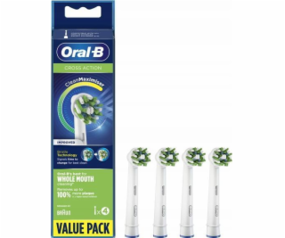 TIP ORAL-B pro křížovou akci Elektrické štětce 4 ks.