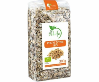 Bio Life Rye Flakes 300g Eco Bio Life