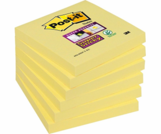 Post-It Samolesive Post-It Super lepkavé (654-6SCY-EU), 7...