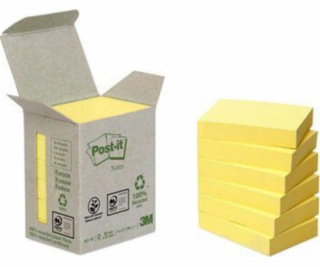 Post-it ekologické bloky post-it (653-1B), 38x51mm, 6x100...