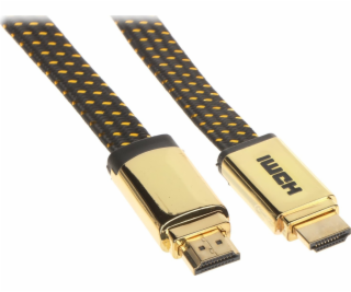 N/A HDMI Cable-HDMI 5M zlato (HDMI-5.0-MFL)