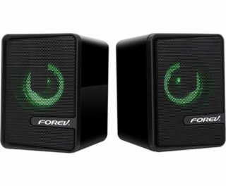 Počítačové reproduktory Forev Stereo PC LED (FV-208)