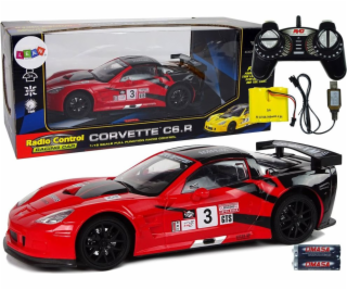 Import Leantoys Sports Auto Racing R/C 1:18 Corvette C6.R...