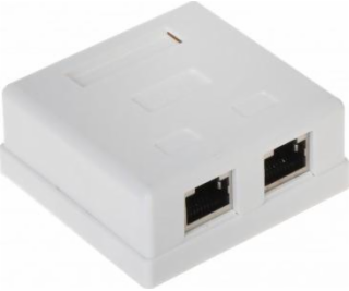 Koncové hnízdo RJ45-2G5/6 Double