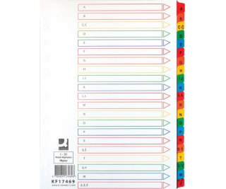 Q-Connect Spacers Q-Connect Mylar, karton, A4, 225x297mm,...