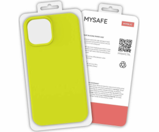 Mysafe Mysafe Silicone Case iPhone 13 Yellow Box