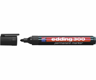 Edding Marker Permanent 300 Round Tip Black (EG1000)