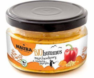 Naura Carrot hummus s uzenou paprikou bio 190 g