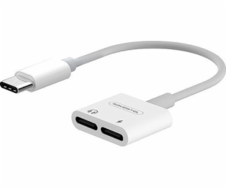 USB adaptér Somostel SMS-BZ06 USB-C-Jack 3,5 mm + USB-C W...