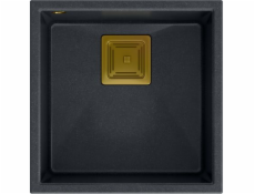 Quadron David 40 Graniteq Black Diamond/Elements Sink