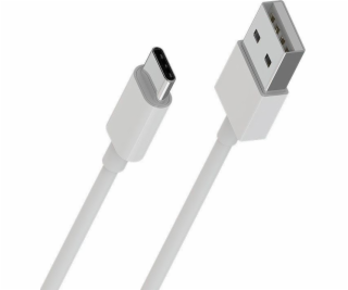 USB USB-A Cable-USB-C 1 M WHITE (43801-Uniw)