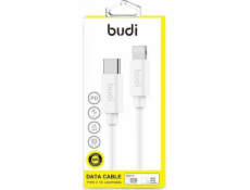 USB Budi USB -C kabel - Lightning 1 M White (BD195)