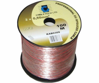 Kabel kabelu CableTech OFC reproduktoru 1,0 mm (KAB0317)