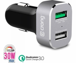 Crong Power 2x USB-A 3 A (CRG-PWRC-USB30-RAL nabíječka)