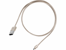 USB USB -A Silverstone Cable - MicroUSB 1 M Zloty (52013)