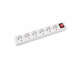 Kancelářské výrobky Supply Strip 6 Sockets 1,5 m White (1...